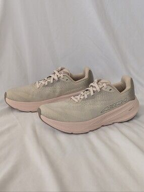 ALTRA Experience Flow 3 EGO P35 Tan & Pink Running Sneakers Women's Size 8 - NEW